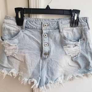 Arizona Denim Cutoff Shorts Light Wash